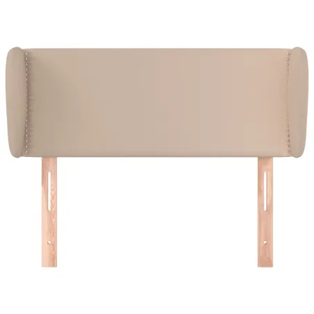 Tête de lit avec oreilles Cappuccino 83x23x78/88 cm Similicuir