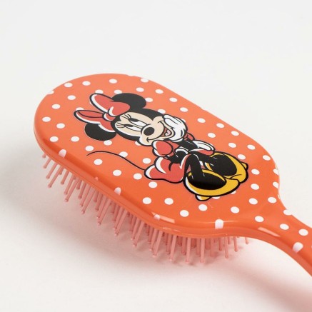 Cepillo Desenredante Minnie Mouse Rojo 100 % ABS 2
