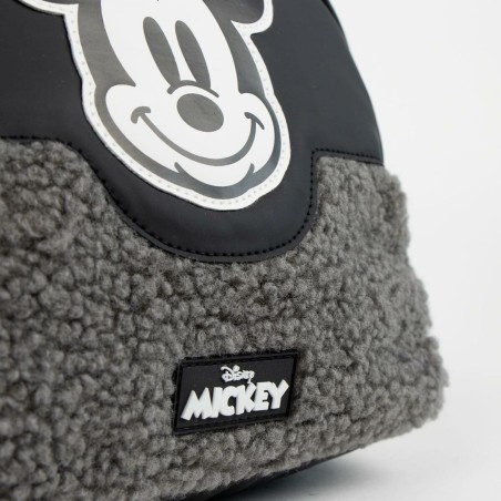 Reistasje Mickey Mouse Zwart 100 % polyester 28 x 19 x 6 cm
