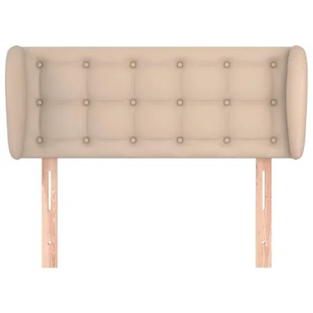 Tête de lit avec oreilles Cappuccino 83x23x78/88 cm Similicuir