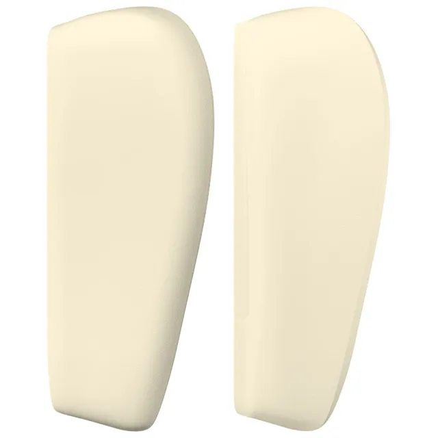 Tête de lit avec oreilles Crème 93x23x78/88 cm Similicuir