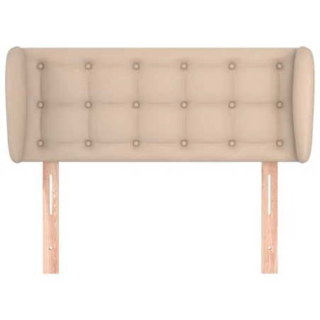 Tête de lit avec oreilles Cappuccino 93x23x78/88 cm Similicuir