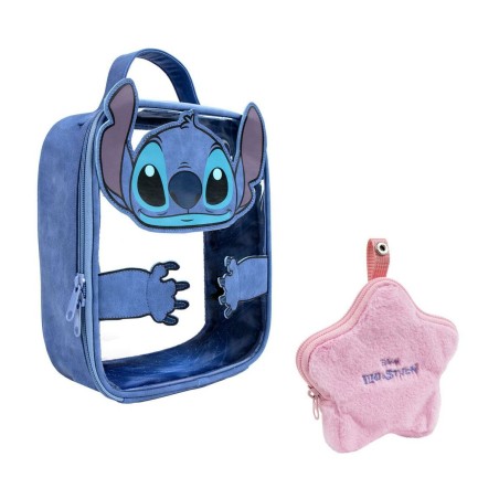 Reistasje Stitch Blauw