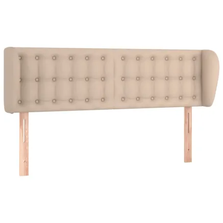 Tête de lit avec oreilles Cappuccino 147x23x78/88 cm Similicuir 2