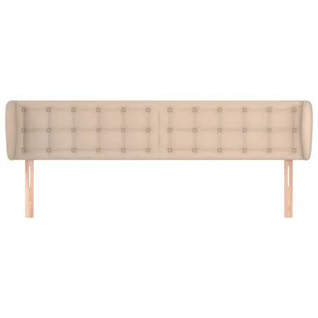 Tête de lit avec oreilles Cappuccino 183x23x78/88 cm Similicuir