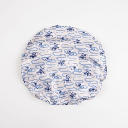 Bonnet de Douche Stitch Bleu 100 % polyester 2