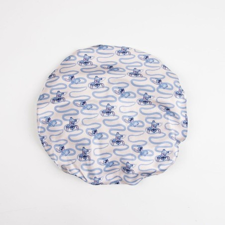Gorro de Ducha Stitch Azul 100 % poliéster