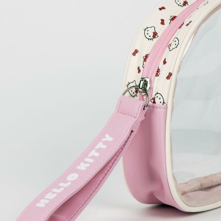 Necessaire da Viaggio Hello Kitty Rosa 100 % Poliuretano