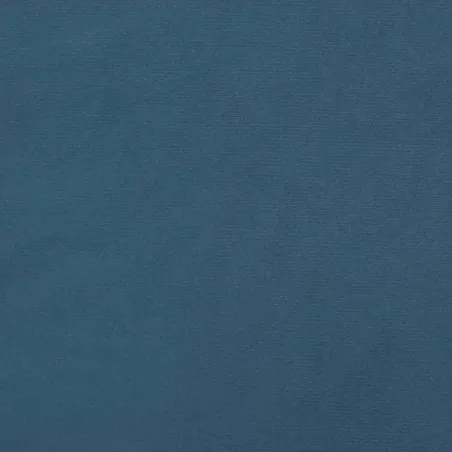 Tête de lit avec oreilles Bleu foncé 147x23x78/88 cm Velours