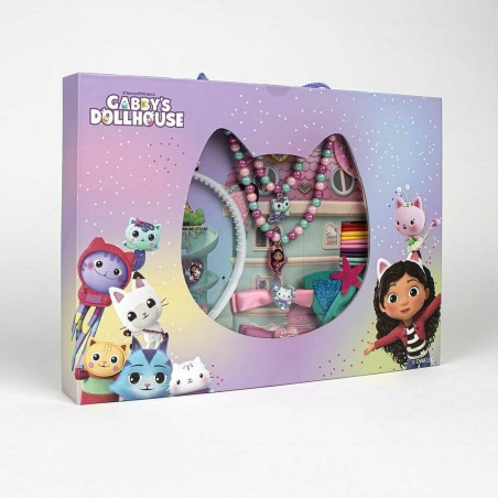 Accessoires pour les Cheveux Gabby's Dollhouse Rose 23 Pièces