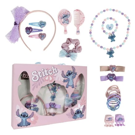 Accessori per i Capelli Stitch Rosa 24 Pezzi