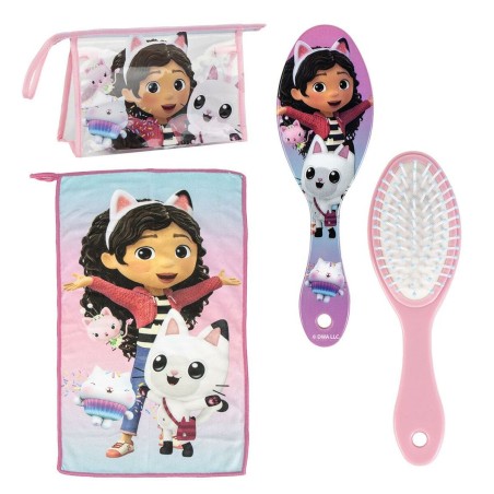Necessaire con Accessori Gabby's Dollhouse Rosa 23 x 15 x 8 cm