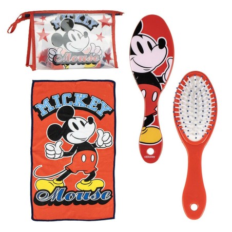 Neceser Con Accesorios Mickey Mouse Rojo 23 x 15 x 8 cm