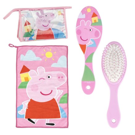 Neceser Con Accesorios Peppa Pig Rosa 23 x 15 x 8 cm