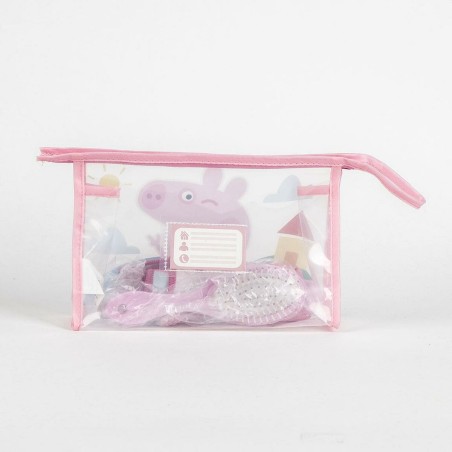 Trousse de Toilette avec Accessoires Peppa Pig Rose 23 x 15 x 8 cm