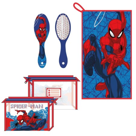 Neceser Con Accesorios Spider-Man Azul oscuro 23 x 15 x 8 cm