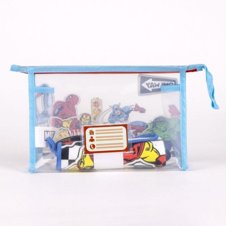 Necessaire con Accessori The Avengers Azzurro 23 x 15 x 8 cm