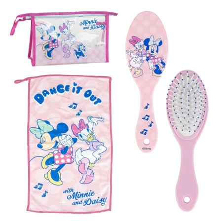 Necessaire con Accessori Minnie Mouse Rosa 23 x 15 x 8 cm