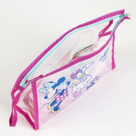 Toilet Bag with Accessories Minnie Mouse Pink 23 x 15 x 8 cm