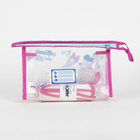 Necessaire con Accessori Minnie Mouse Rosa 23 x 15 x 8 cm