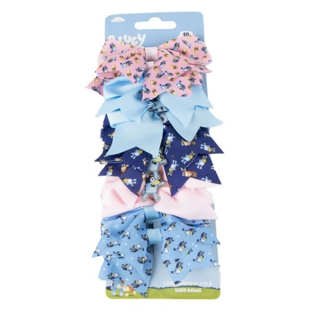 Elastiques pour Cheveux Bluey Multicouleur 10 Pièces