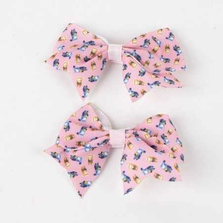 Rubber Hair Bands Bluey Multicolour 10 Pieces