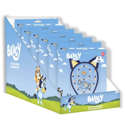 Accessori per i Capelli Bluey Multicolore 6 Pezzi