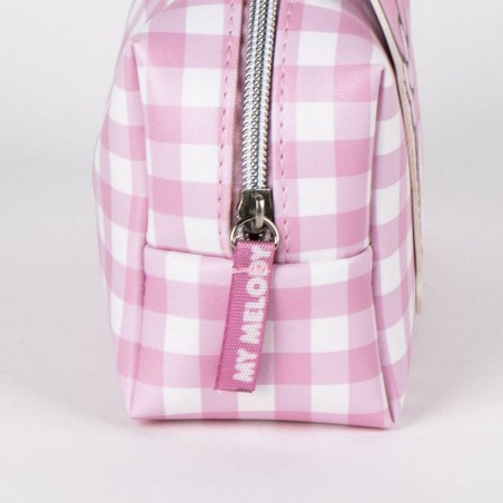 Travel Vanity Case Hello Kitty Pink 100 % Polyurethane 7,5 x 10 x 18 c