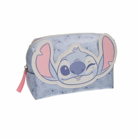 Nécessaire de Voyage Stitch Bleu 100 % Polyuréthane 17 x 10 x 7 cm
