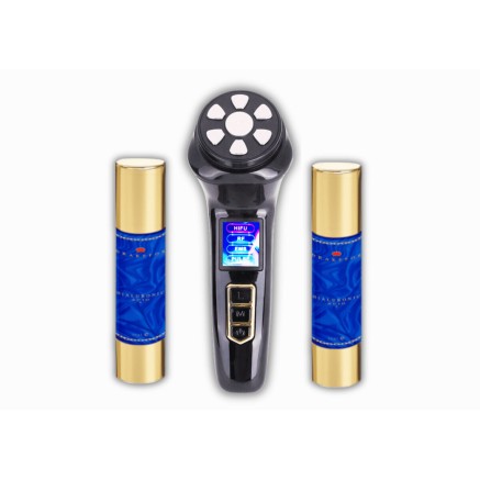 Facial Massager with Radiofrequency, Phototherapy and Electrostimulati
