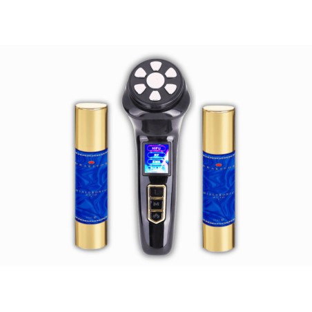 Gesichtsmassagegerät mit Radiofrequenz, Phototherapie und Elektrostim