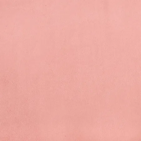 Tête de lit avec oreilles Rose 203x23x78/88 cm Velours