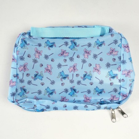 Necessaire da Viaggio Stitch Azzurro 100 % poliestere 2 x 20 x 32 cm 2