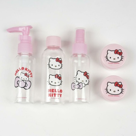 Trousse de toilette enfant Hello Kitty Rose 100 % PVC 3,5 x 14 x 18 cm