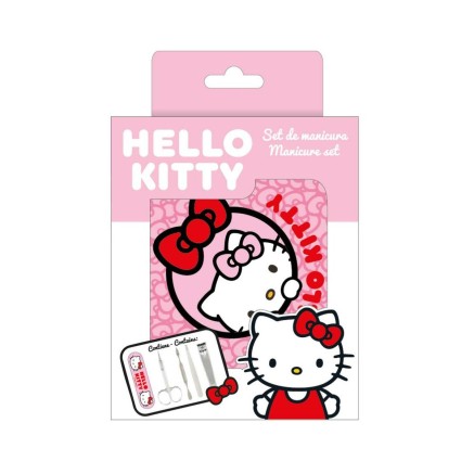Manicure Set Hello Kitty Pink Multi-composition 2