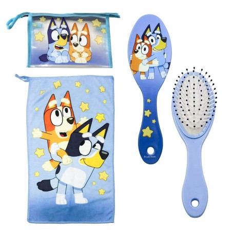 Trousse de Toilette avec Accessoires Bluey Bleu 17 x 15 x 23 cm 3 Piè