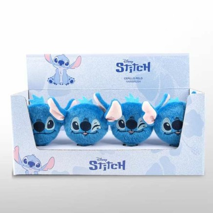 Knotenlösende Haarbürste Stitch Blau 2