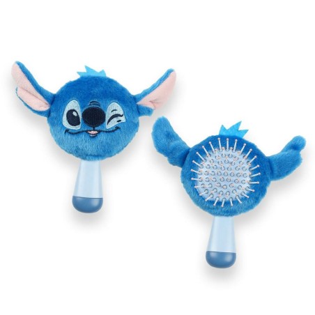 Knotenlösende Haarbürste Stitch Blau