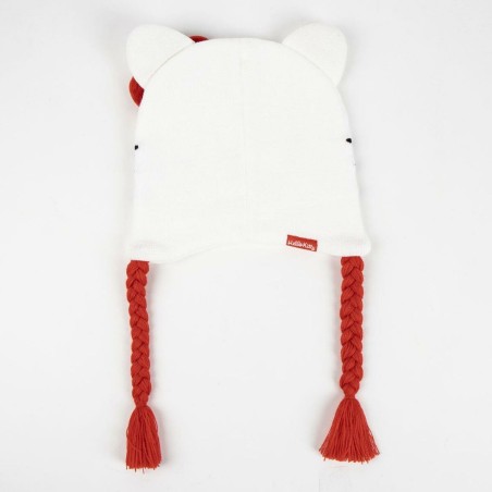 Cuffia da Doccia Hello Kitty Bianco 100 % Acrilico