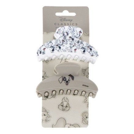 Pinze per Capelli Disney Beige