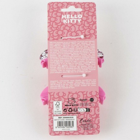 Pinces pour Cheveux Hello Kitty Rose