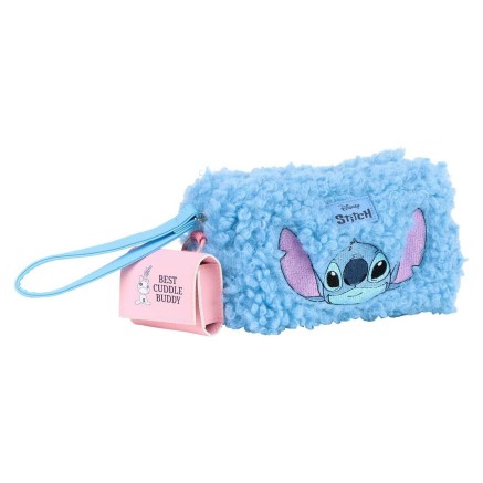 Trousse de toilette enfant Stitch Bleu 100 % polyester 21 x 11 x 10 cm