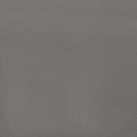 Tête de lit avec oreilles Gris 93x23x118/128 cm Similicuir