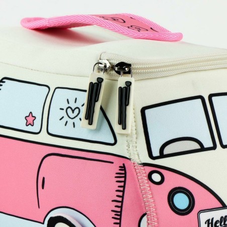 Child Toilet Bag Hello Kitty Pink 50 % Polyester 50 % PET Modern 25,5