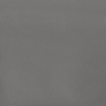 Tête de lit avec oreilles Gris 163x23x118/128 cm Similicuir