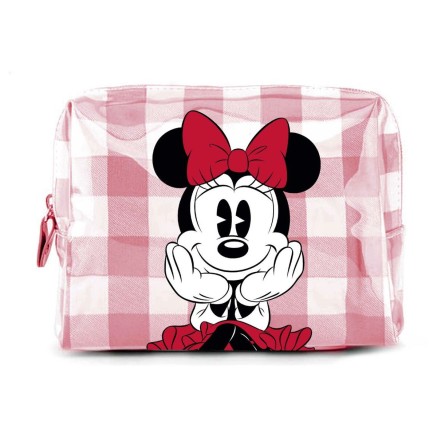 Necessaire per Bambini Minnie Mouse Rosso 50 % Poliestere 50 % PVC Mod