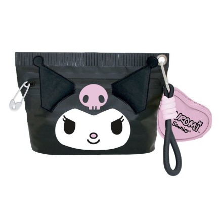 Kinder-Kulturbeutel Hello Kitty Schwarz 10 % Polyester 90 % PVC Modern