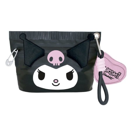 Child Toilet Bag Hello Kitty Black 10 % Polyester 90 % PVC Modern 23 x