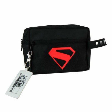 Trousse de toilette enfant Superman Noir 100 % Polyuréthane Moderne 2