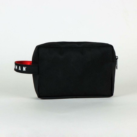 Kinder-Kulturbeutel Superman Schwarz 100 % Polyurethan Moderne 22 x 16